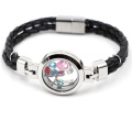 Manufacturer Wholesaler Locket Magnetic Leather Bracelet Jewelry